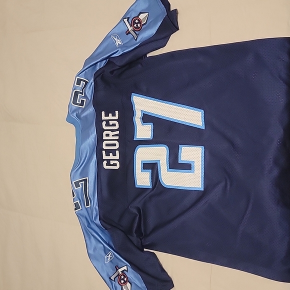Eddie George Tennessee Titans Jersey Men's Size XL - Picture 2 of 2